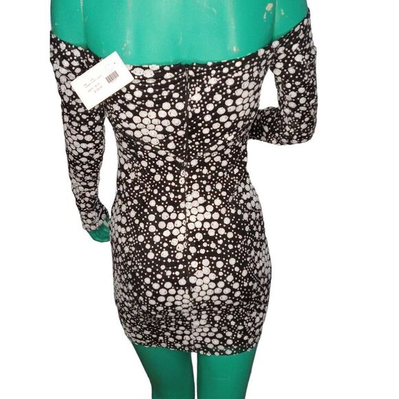 Rubber Ducky Sexy Little Off The Shoulder Mini Dress Size S D1 - Picture 5 of 6